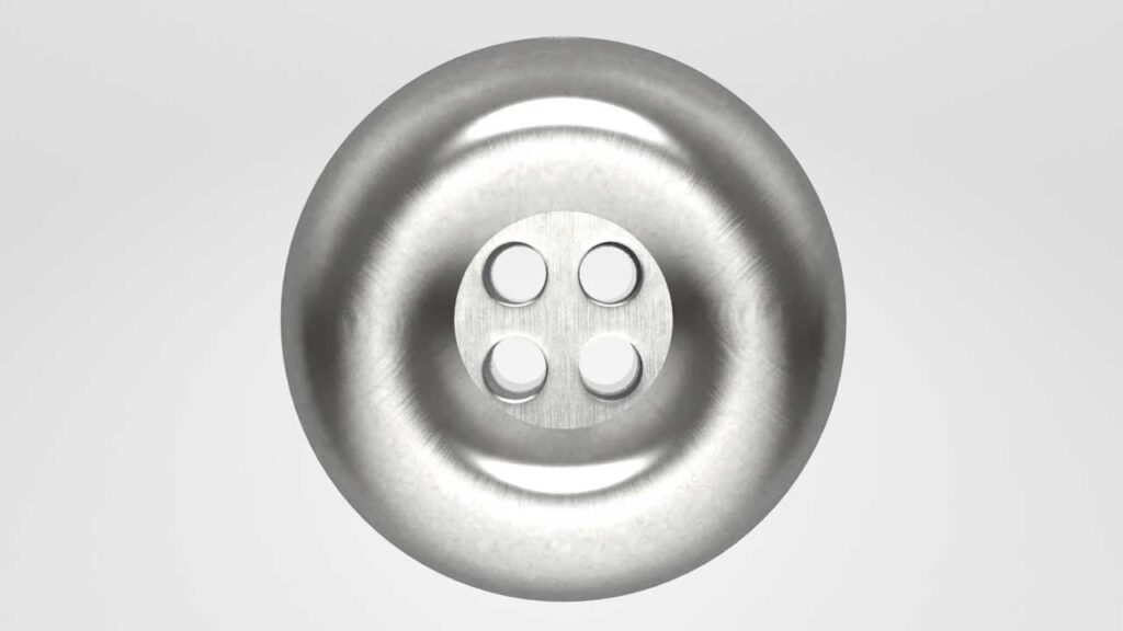 Bouton Argenté