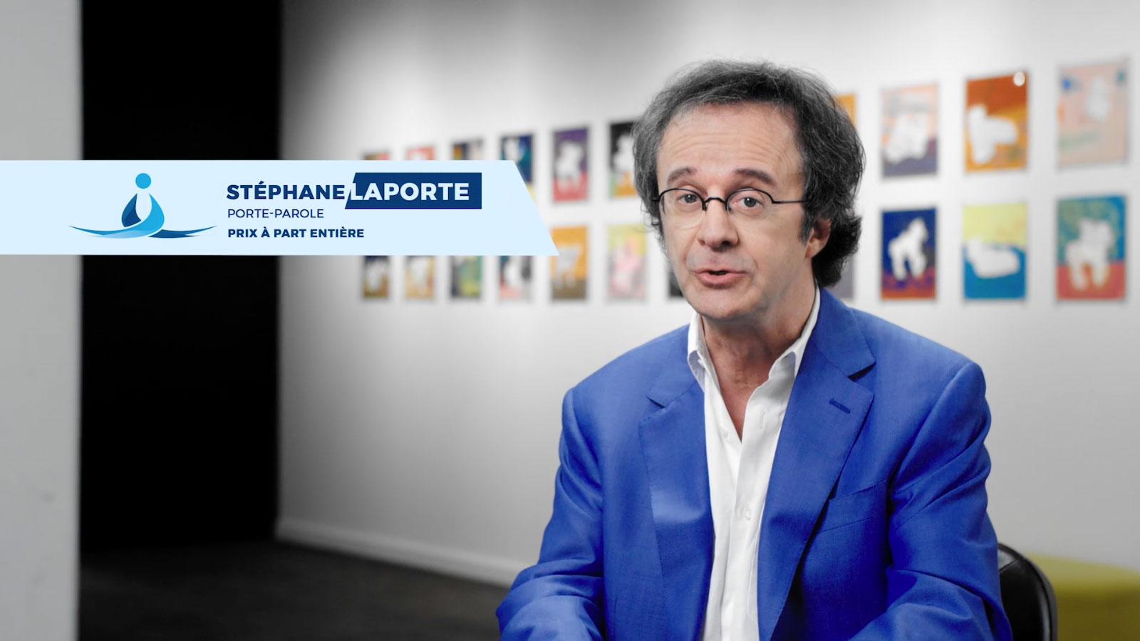 Stephane Laporte | Porte-parole pour le prix à part entière